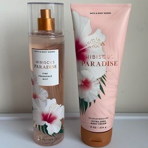 Hibiscus Paradise Fragrance Mist and Body Cream